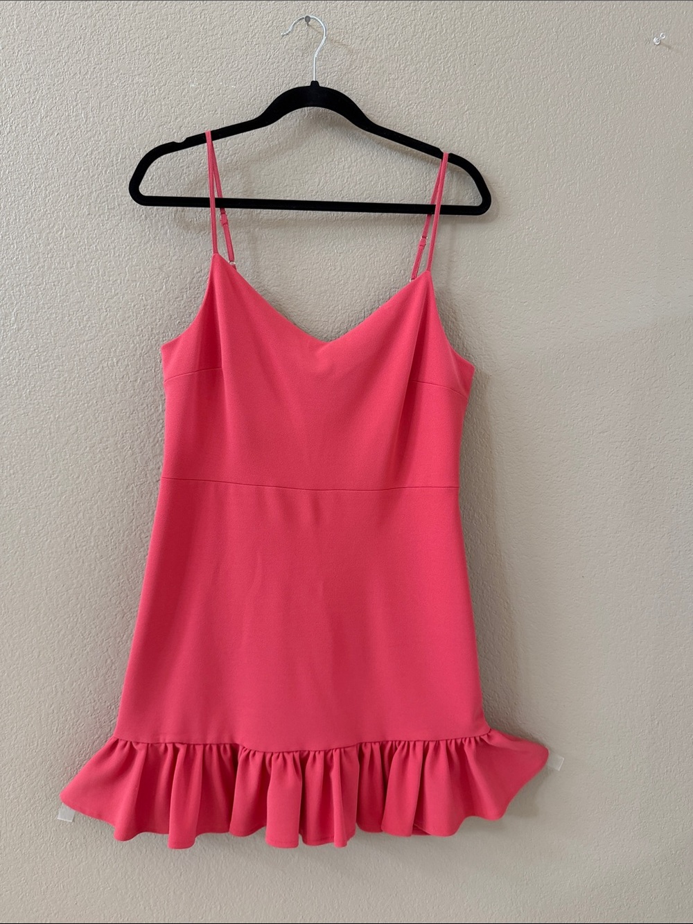 1. State ruffle hem mini dress size M